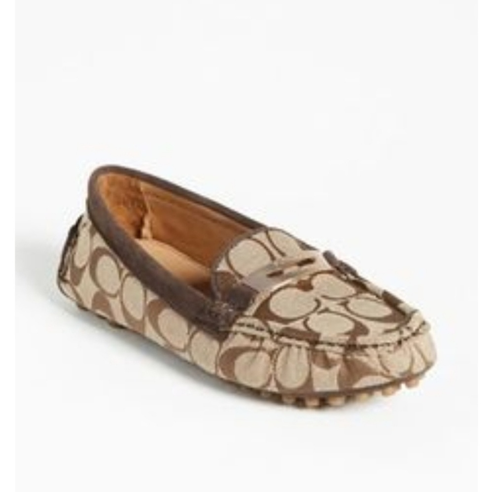 NEW Coach Nola Driver Moccasin